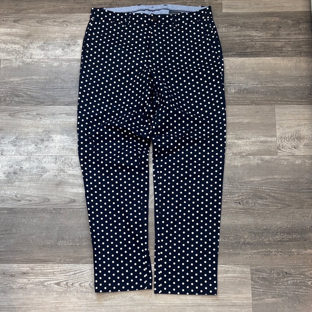 BNWT Vineyard Vines x Kentucky Derby Navy Polka Dot Pants